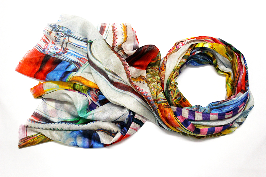 Printed cotton scarf manufacturer India